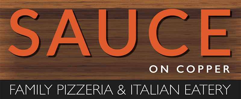 Sauce on the Copper Sign logo